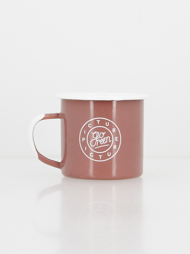 Mug en acier inoxydable sherman logo rose - Picture