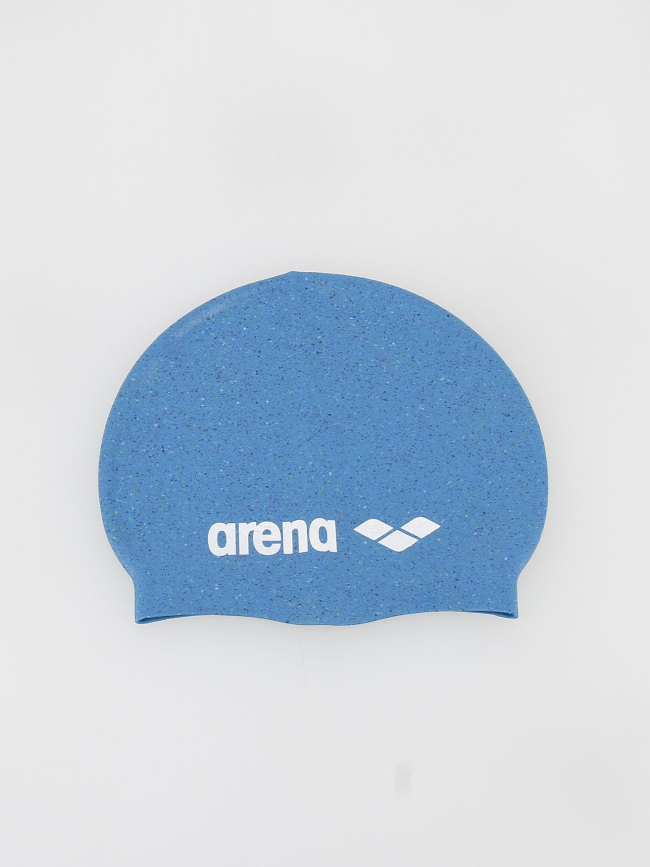 Bonnet de bain silicone tacheté bleu enfant - Arena