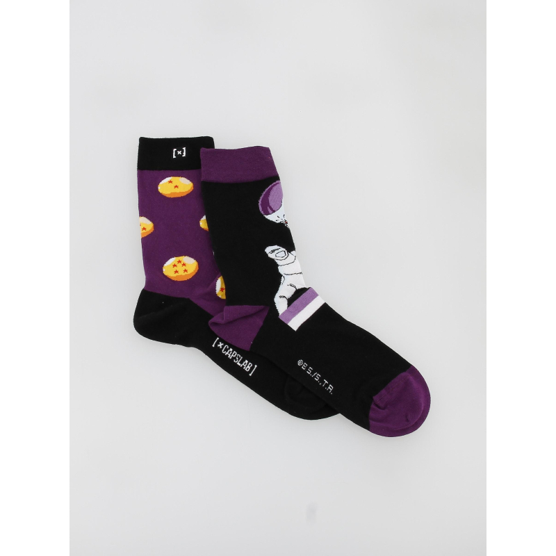 Chaussettes déparaillées dragon ball z violet - Capslab