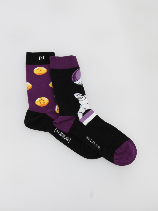 Chaussettes déparaillées dragon ball z violet - Capslab