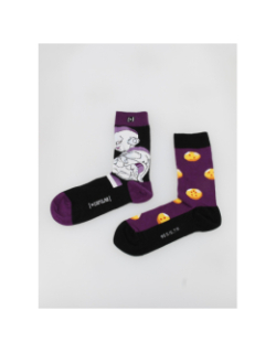 Chaussettes déparaillées dragon ball z violet - Capslab