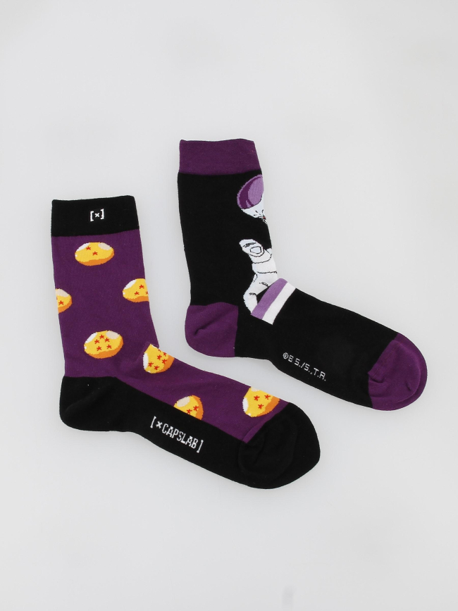 Chaussettes déparaillées dragon ball z violet - Capslab