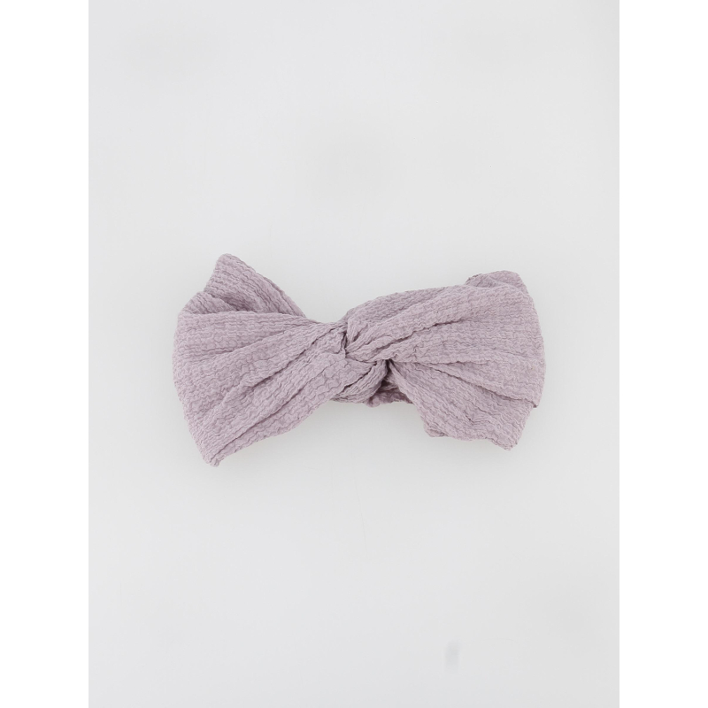 Bandeau twinzer croisé violet femme - Barts