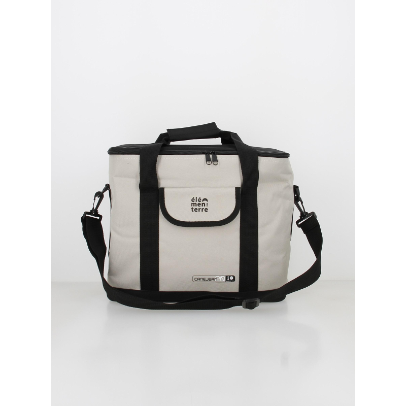 Glacière isotherme souple 20L gris noir - Elementerre