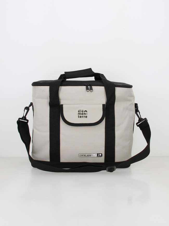 Glacière isotherme souple 20L gris noir - Elementerre