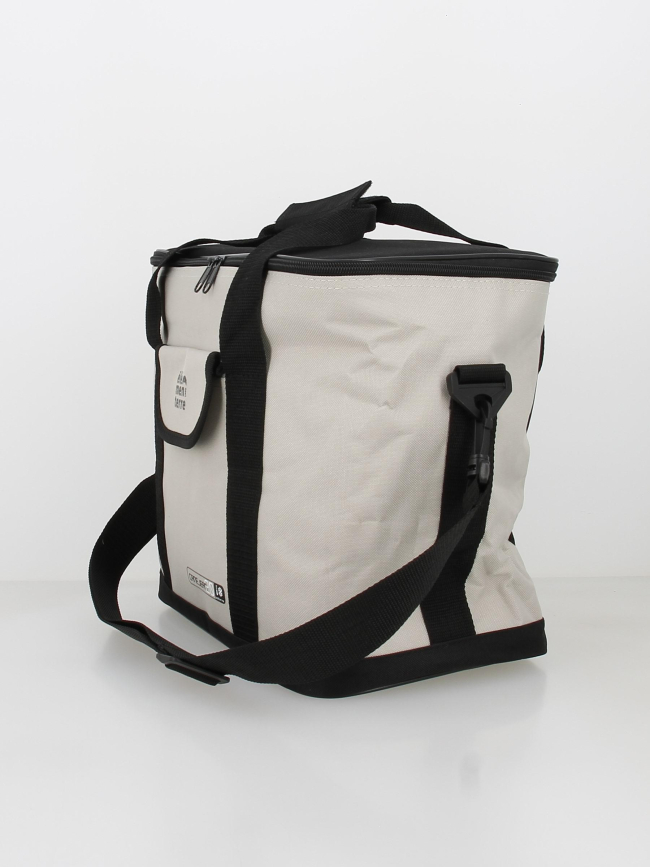 Glacière isotherme souple 20L gris noir - Elementerre