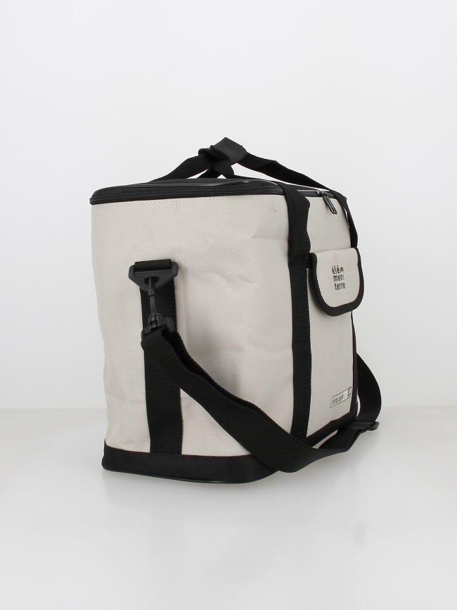 Glacière isotherme souple 20L gris noir - Elementerre