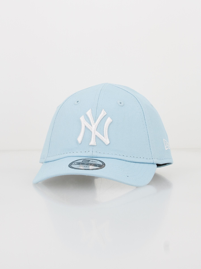 Casquette 9forty league élastique bleu turquoise enfant - New Era