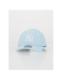 Casquette 9forty league élastique bleu turquoise enfant - New Era