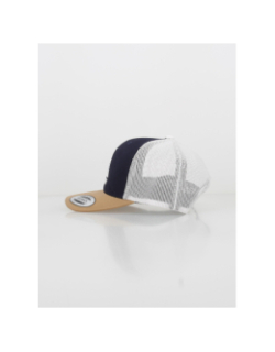 Casquette trucker kuldo bleu marine marron - Picture