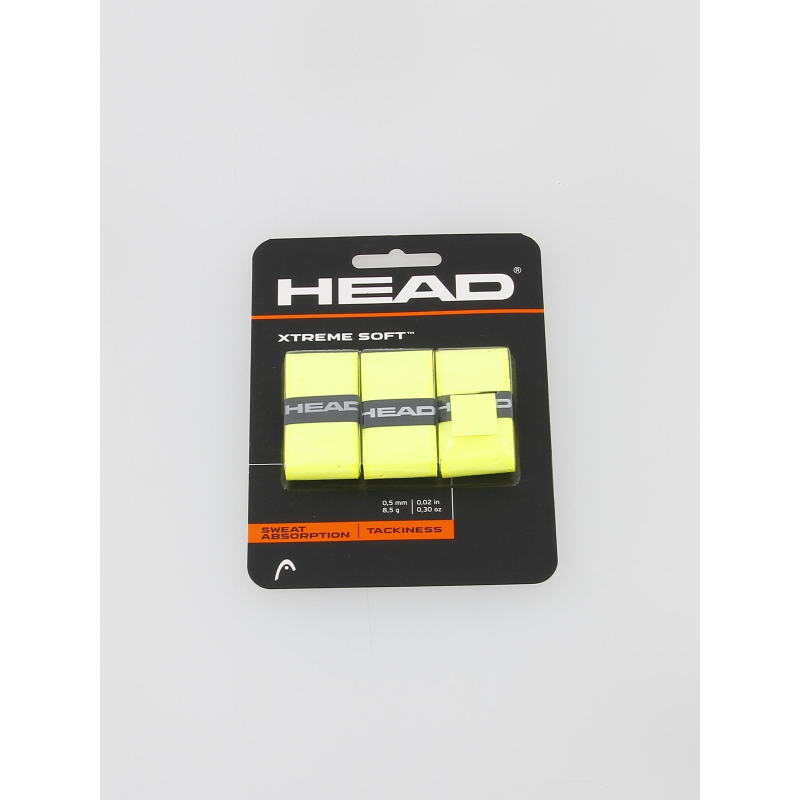 Surgrip de tennis xtrem soft jaune - Head