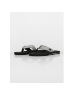 Tongs en tissu monkey gris homme - Quiksilver
