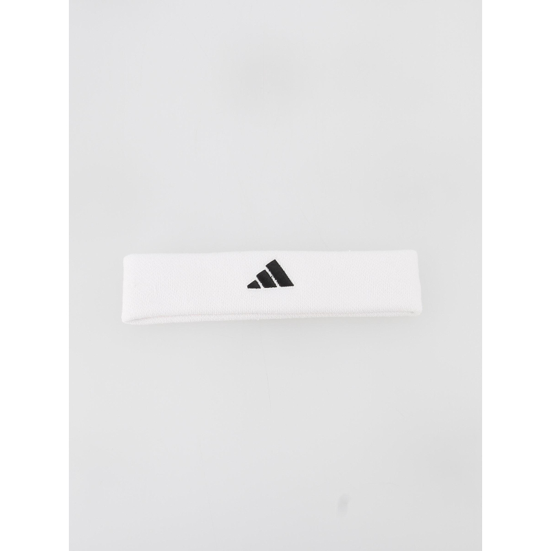 Bandeau éponge headband de tennis blanc - Adidas