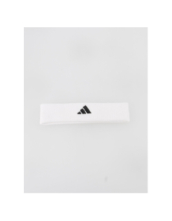 Bandeau éponge headband de tennis blanc - Adidas