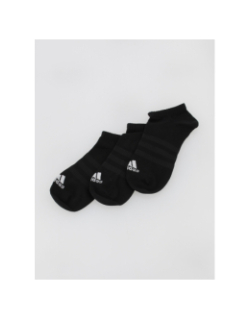 Pack 3 paires de chaussettes basses légères noir - Adidas