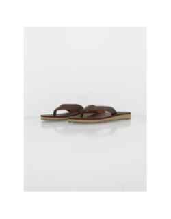 Tongs carver nubuck marron homme - Quiksilver