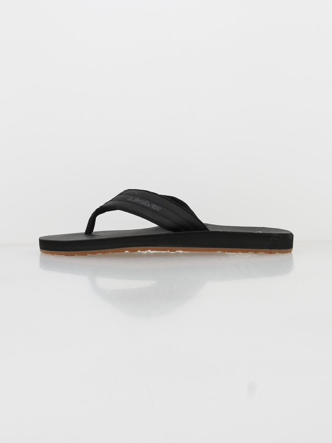 Tongs carver nubuck noir homme - Quiksilver