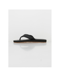 Tongs carver nubuck noir homme - Quiksilver