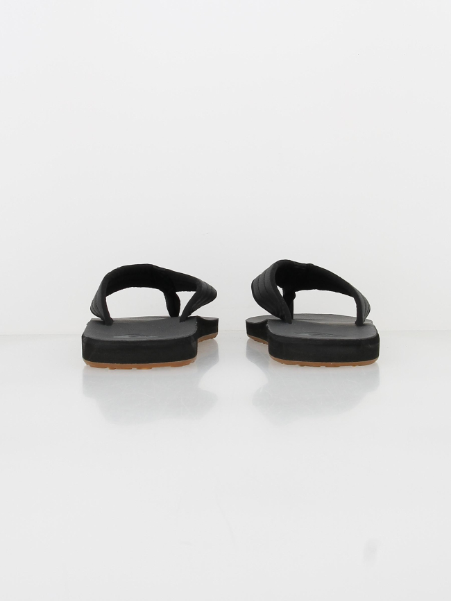 Tongs carver nubuck noir homme - Quiksilver