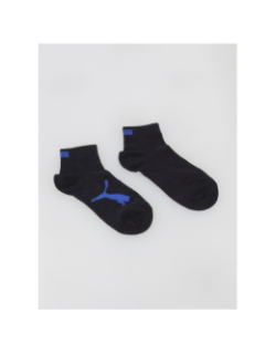 Pack 4 paires de chaussettes quarter bleu enfant - Puma