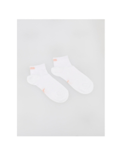 Pack 4 paires de chaussettes quarter coral rose enfant - Puma