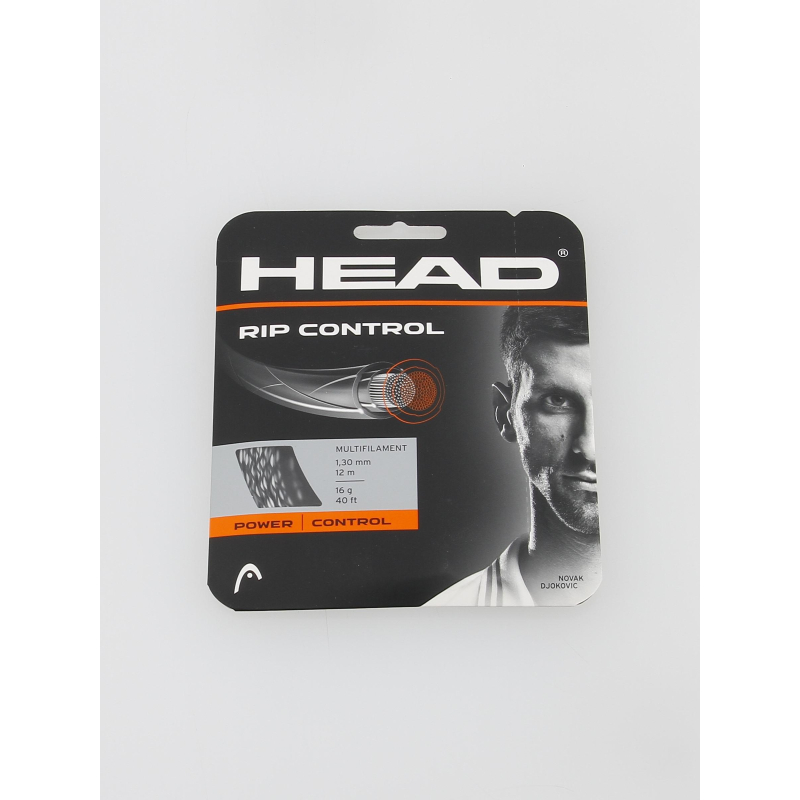 Cordage de tennis rip controle noir - Head