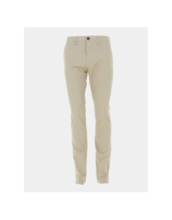 Pantalon chino bleecker imprimés beige homme - Tommy Hilfiger