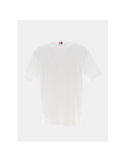 T-shirt monotype logo blanc homme - Tommy Hilfiger