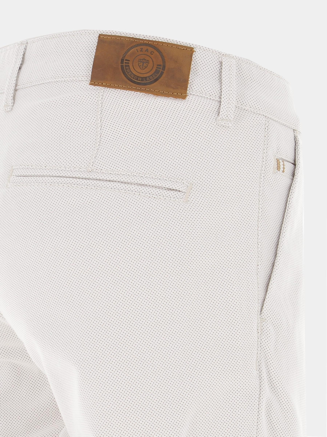 Short chino armuré swim beige homme - Izac