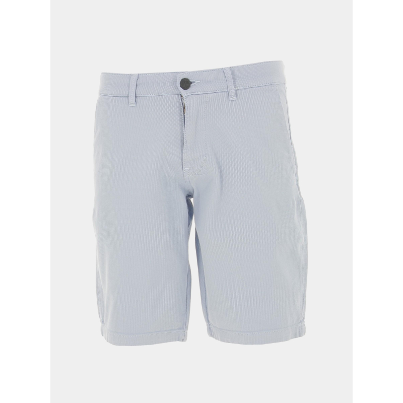 Short chino armuré swim bleu ciel homme - Izac