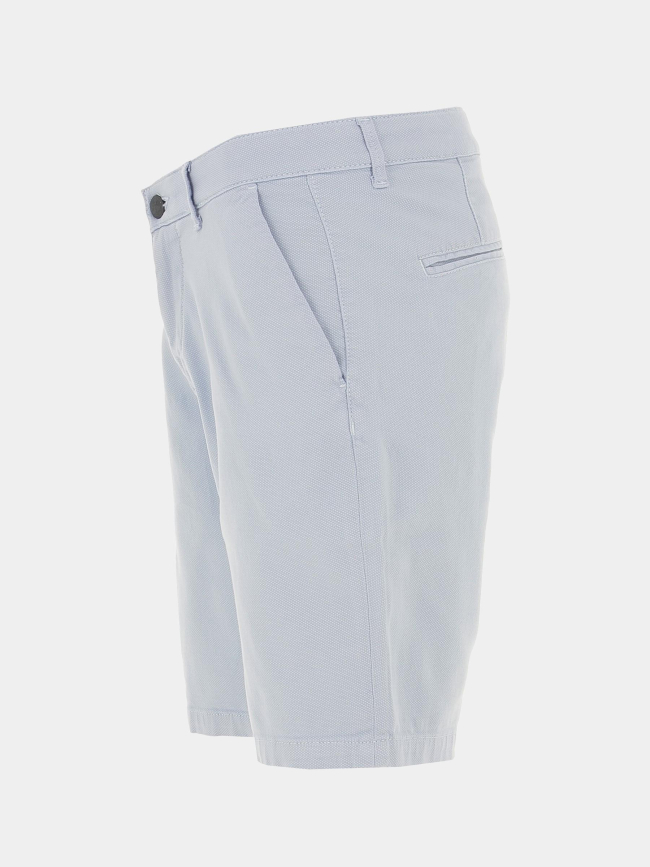 Short chino armuré swim bleu ciel homme - Izac