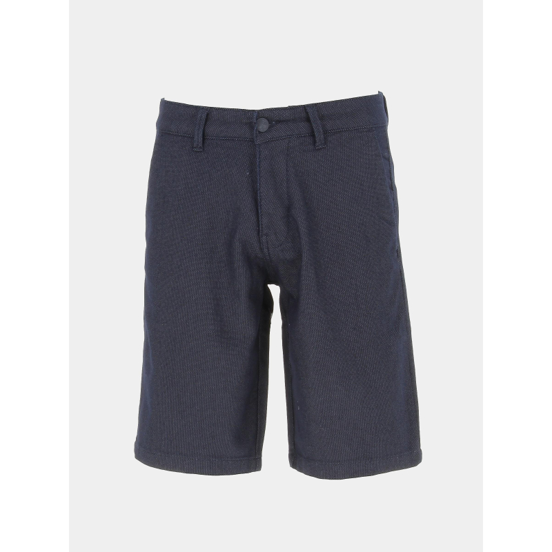 Short chino armuré swim bleu marine homme - Izac