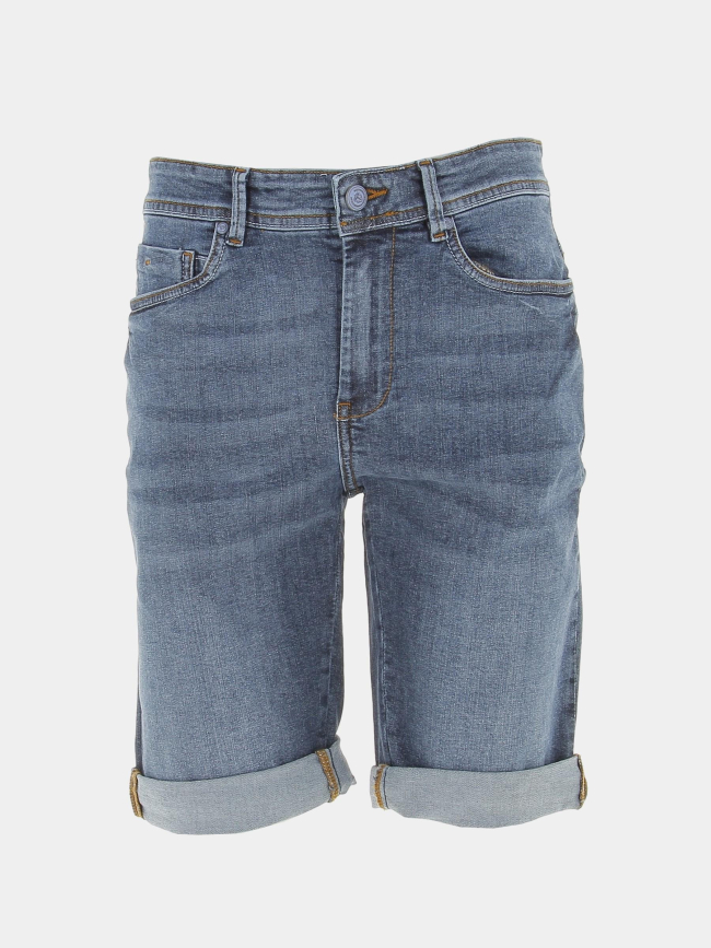 Short en jean sael bleu homme - Izac