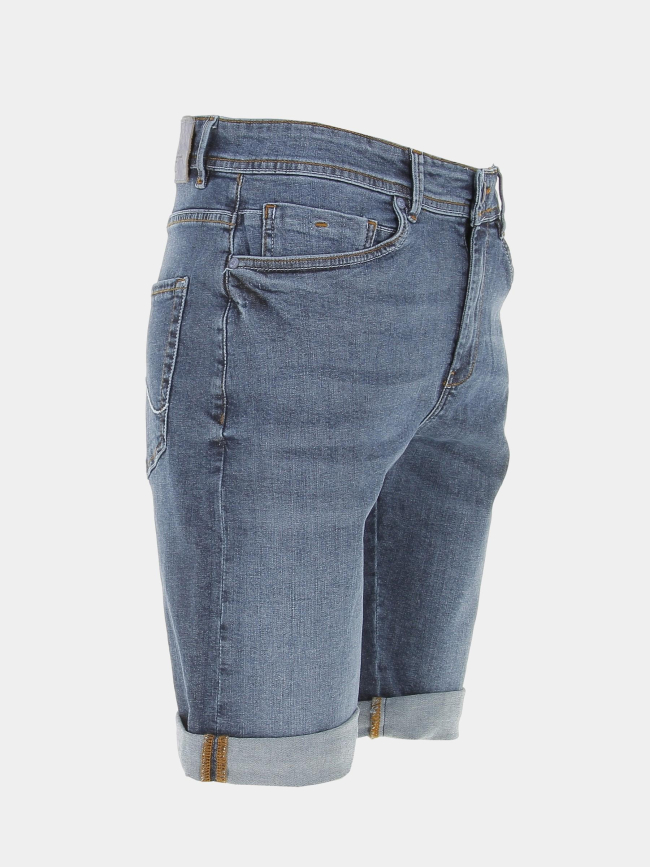 Short en jean sael bleu homme - Izac