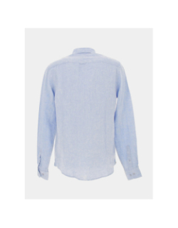 Chemise en lin kiss bleu homme - Izac