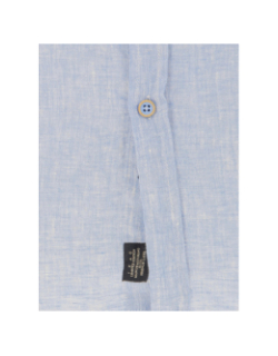 Chemise en lin kiss bleu homme - Izac