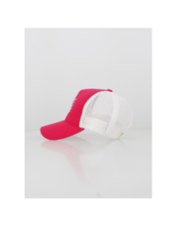 Casquette chevron rose fuchsia blanc femme - HBT