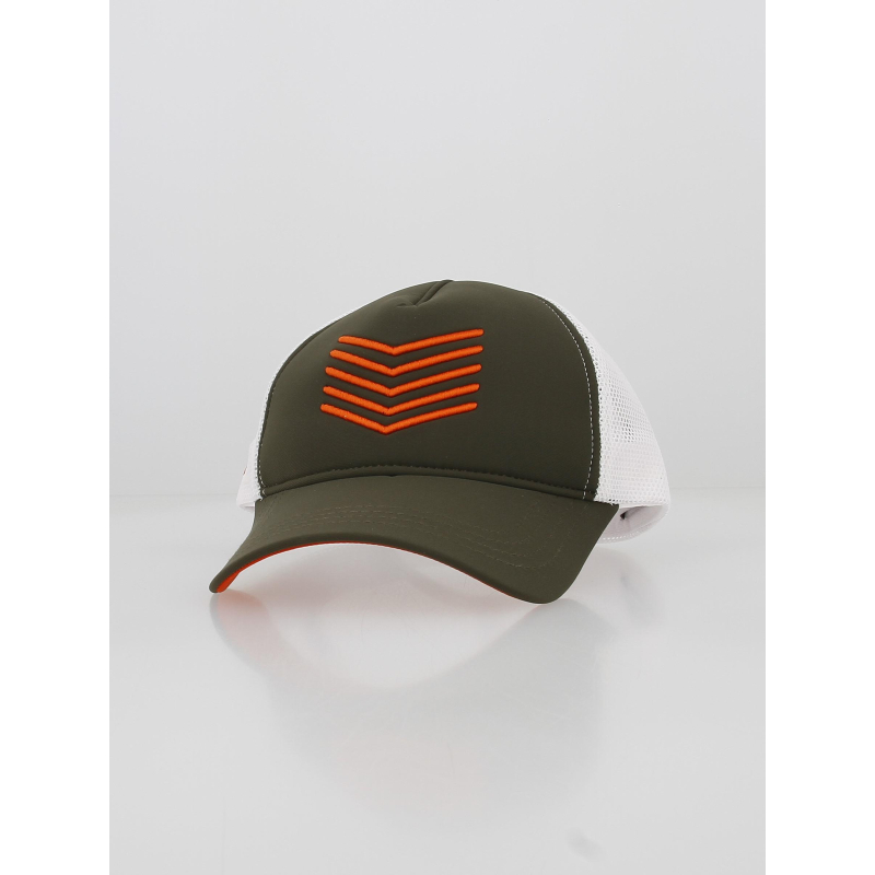 Casquette chevrons kaki blanc femme - HBT