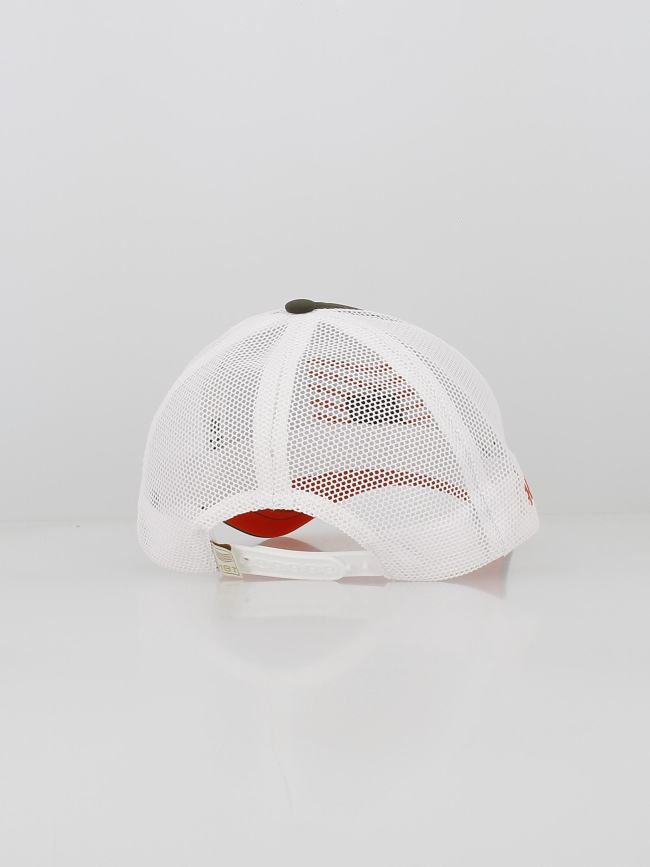 Casquette chevrons kaki blanc femme - HBT