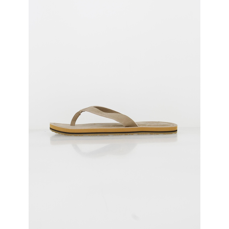 Tongs simili cuir verzo beige homme - Oxbow