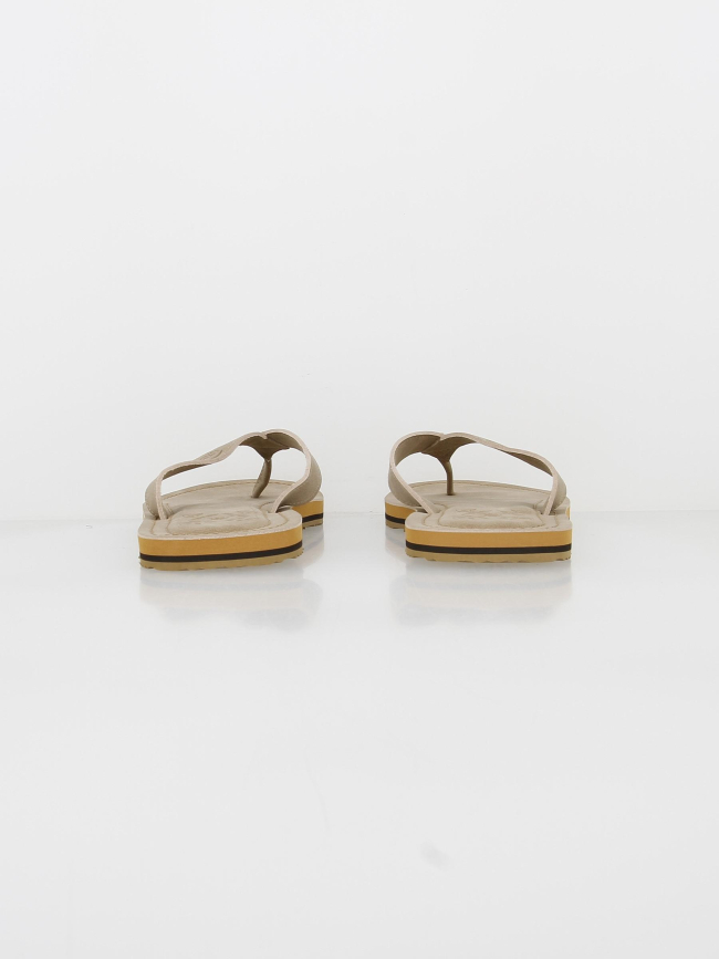 Tongs simili cuir verzo beige homme - Oxbow