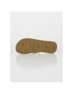 Tongs simili cuir verzo beige homme - Oxbow