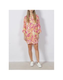 Robe chemise oversize tula multicolore femme - Vero Moda