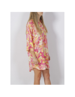 Robe chemise oversize tula multicolore femme - Vero Moda