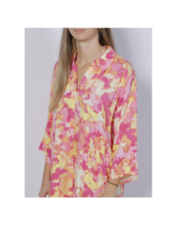 Robe chemise oversize tula multicolore femme - Vero Moda