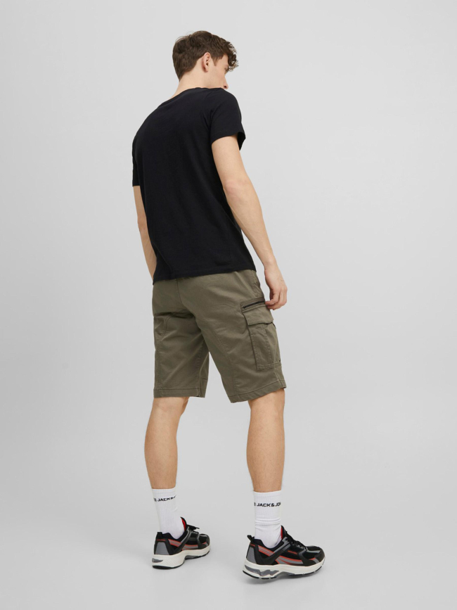 Short cargo dex kaki homme - Jack & Jones