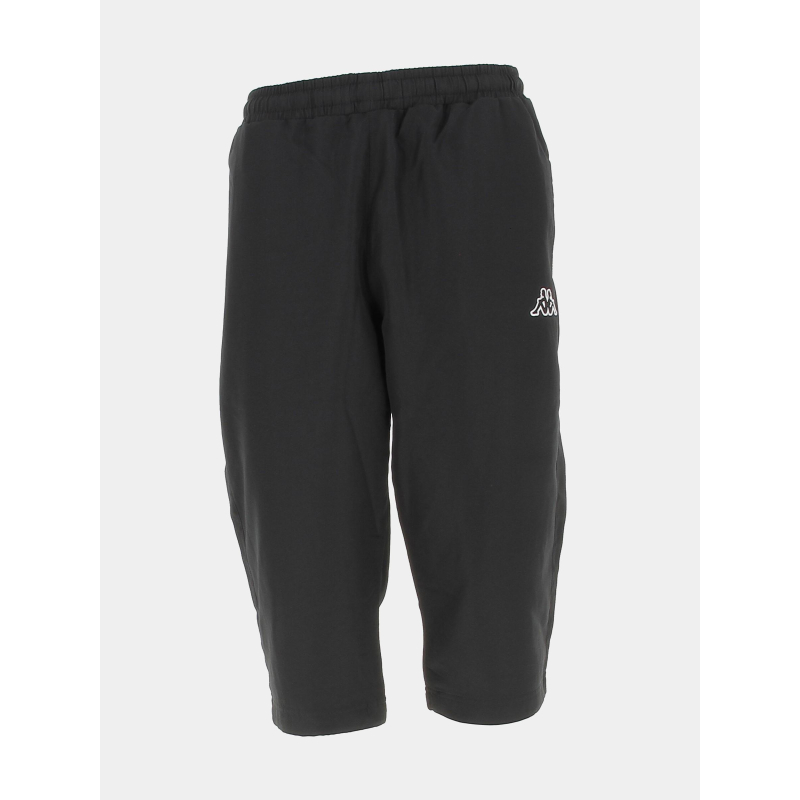 Pantacourt jogging ketchup noir homme - Kappa