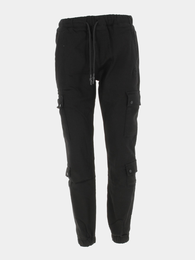 Pantalon cargo resséré noir homme - Project X Paris