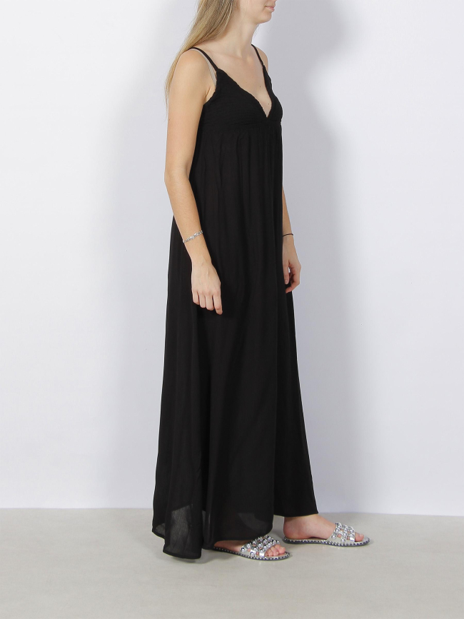 Robe longue rikke noir femme - Only