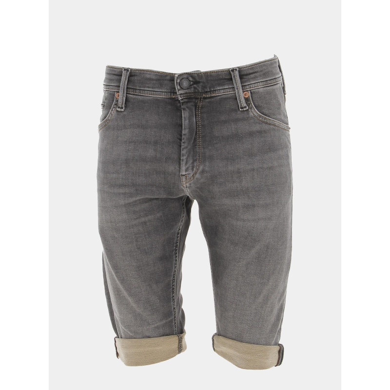 Short en jean denim scotty 3 gris homme - Teddy Smith